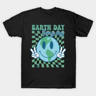Happy Earth Day Everyday GROOVEY T-Shirt